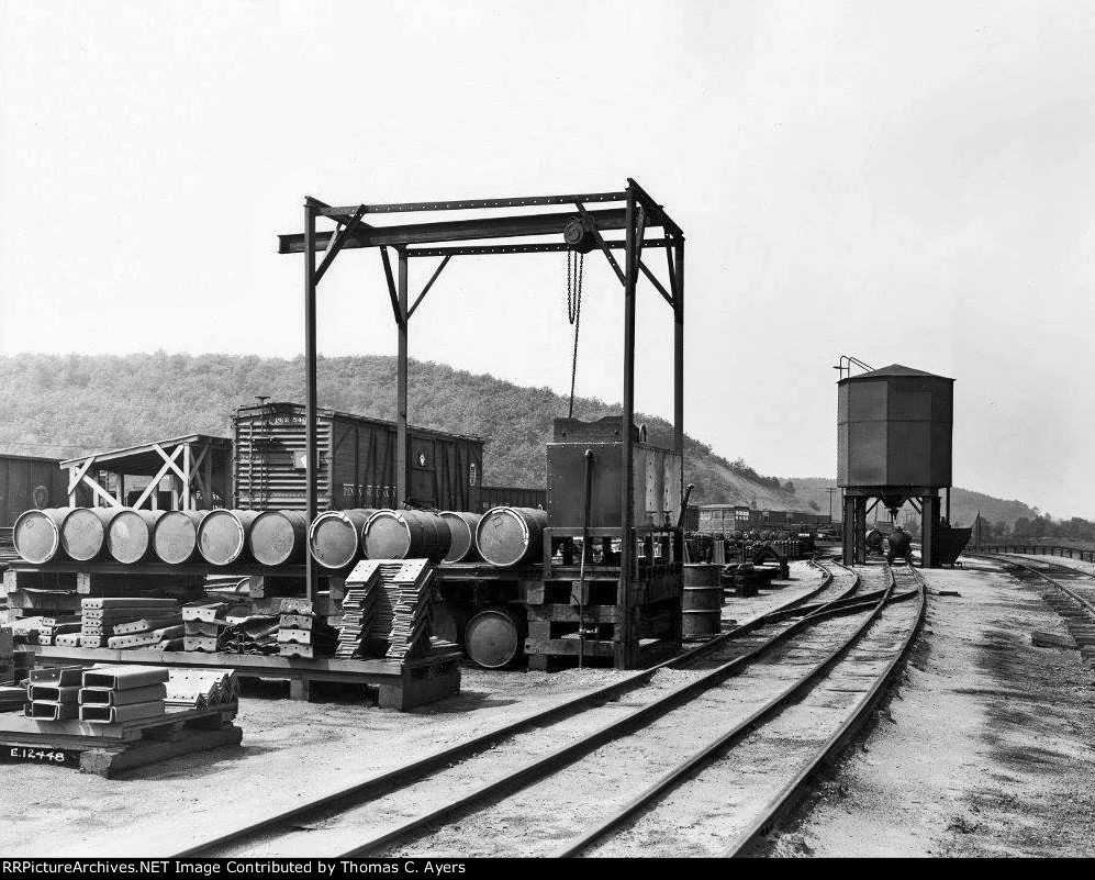 PRR Sandblasting Facility, c. 1953